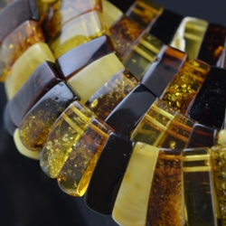 Amber necklace kolje multicolour